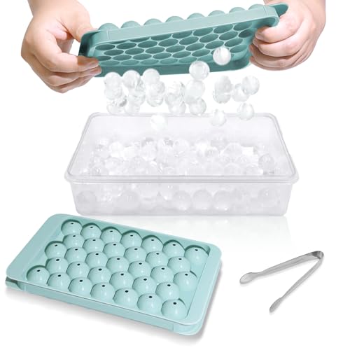 Minimalist WIBIMEN Ice Cube Tray with Lid and Bin for Daily Use