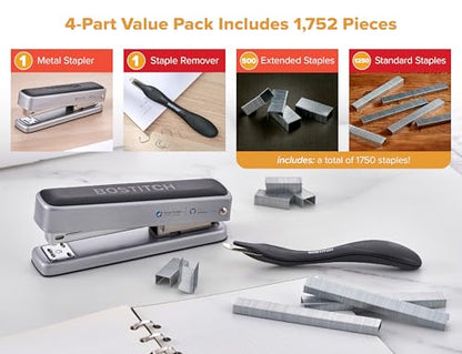 Classic Bostitch Titan Heavy Duty Metal Stapler, 50 Sheet Capacity