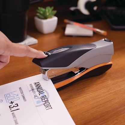 Eco-Friendly Swingline Stapler, 40 Sheet Capacity, Optima 40, Jam Set